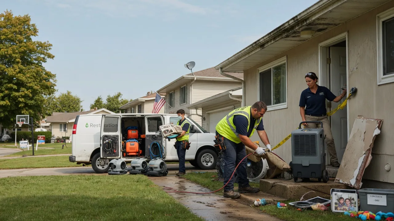 Water Damage Restoration in Minburn, IA near me